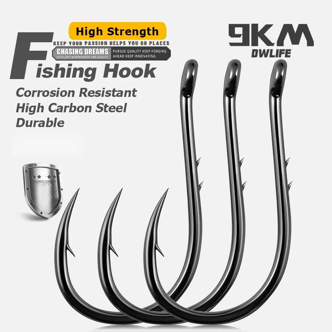 Гачки Chinu з тримачем приманки (Circle Hooks), 50-200 шт